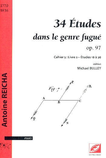 34 Études dans le genre fugué op.97 vol.3 - livre 2 (nos.18-26)