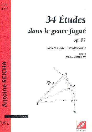 34 Études dans le genre fugué op.97 vol.2 - livre 1 (nos.10-17