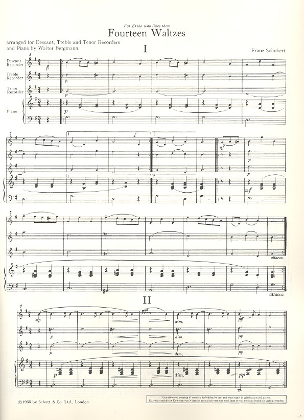 14 Waltzes