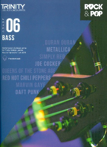 Rock & Pop Exams 2018 Grade 6 (+Online Audio)