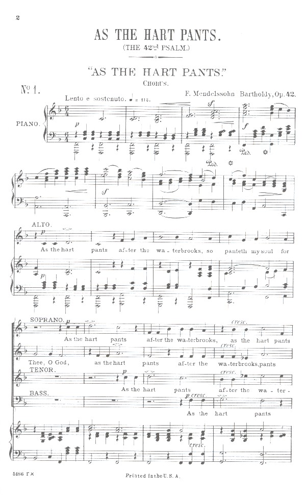 As the Hart Pants op.42