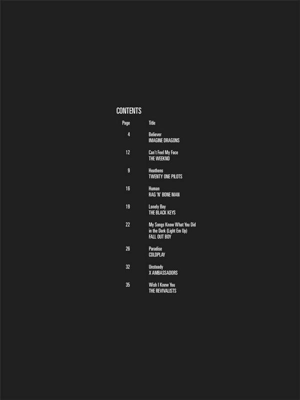 Top Rock Hits (+Online Audio)