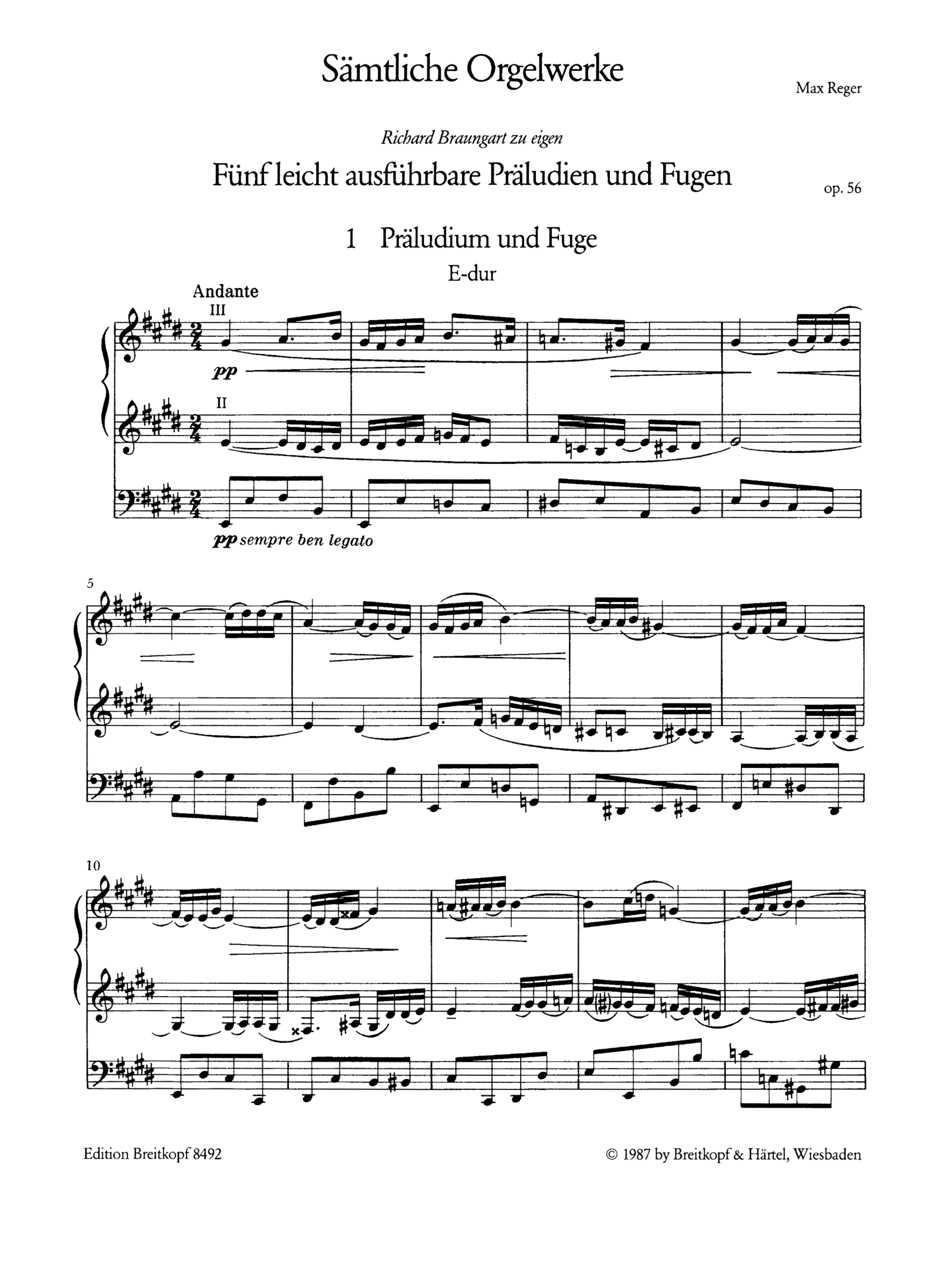 Sämtliche Orgelwerke Band 2