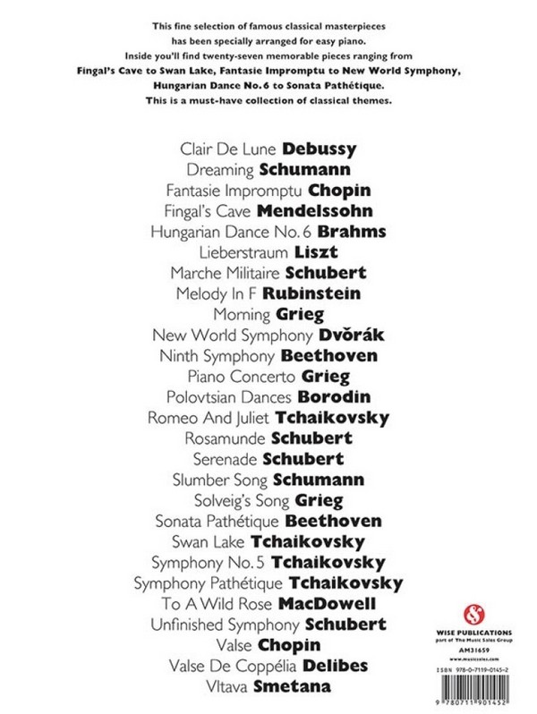 It's easy to play classical Themes