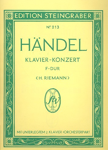 Konzert F-Dur für Klavier und Orchester