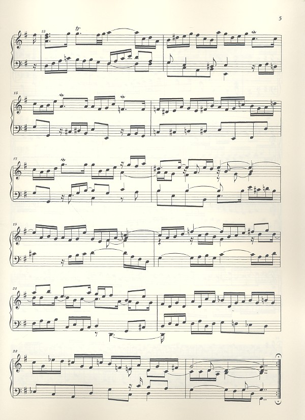 Französische Suite G-Dur Nr.5 BWV816