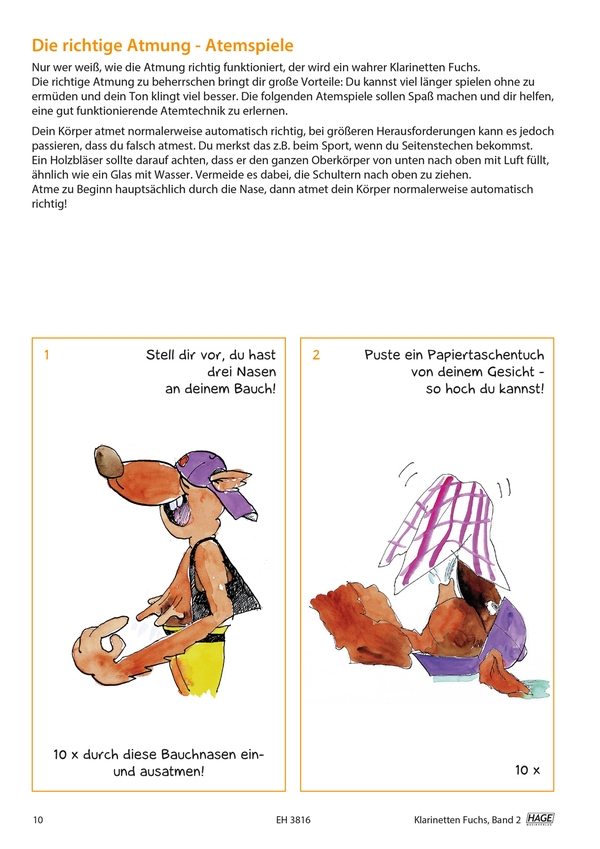 Klarinetten Fuchs Band 2 (+CD)