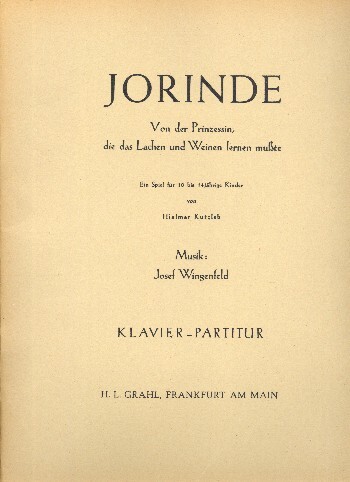 Jorinde von der Prinzessin, die
