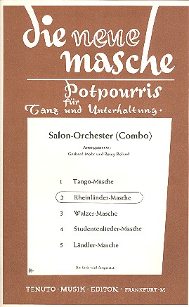 Rheinländer-Masche: für Salonorchester