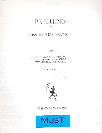 Preludes for flute, clarinet