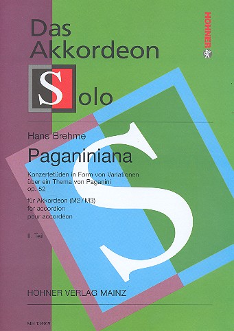 Paganiniana op.52 Band 2