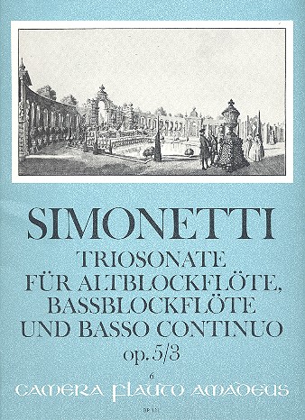 Sonata a tre g-Moll