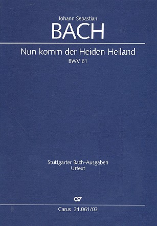 Nun komm der Heiden Heiland