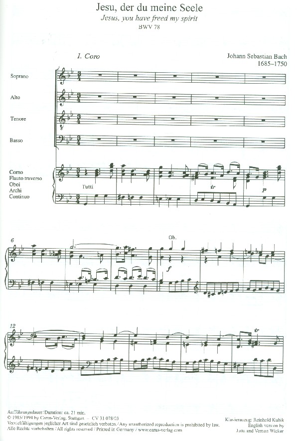 Jesu, der du meine Seele