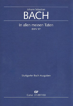In allen meinen Taten
