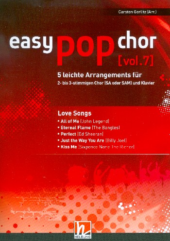 Easy Pop Chor Band 7 - Love Songs