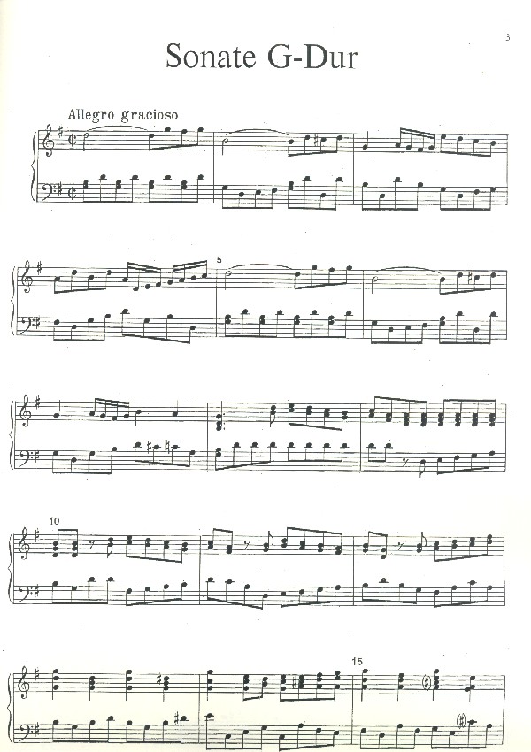 Sonate G-Dur op.8