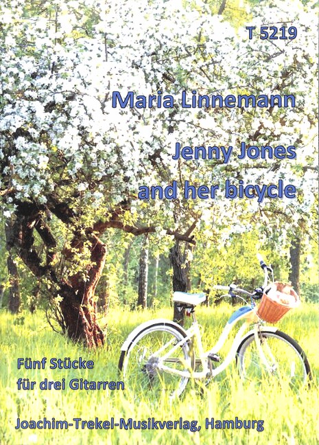 Jenny Jones and her bicycle