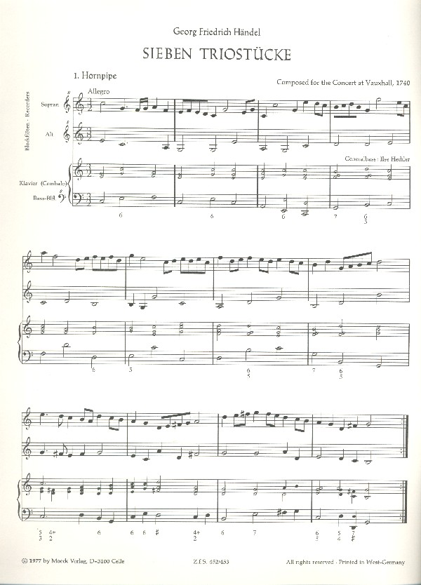 7 Triostücke