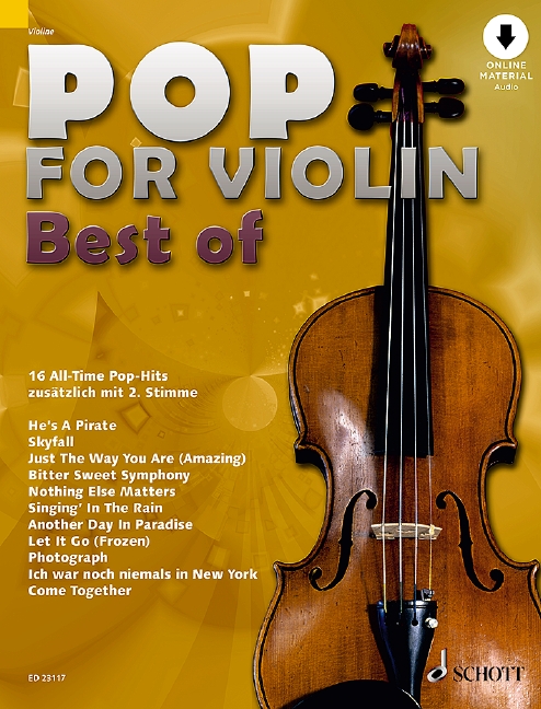 Pop for Violin - Best of (+Online Audio)