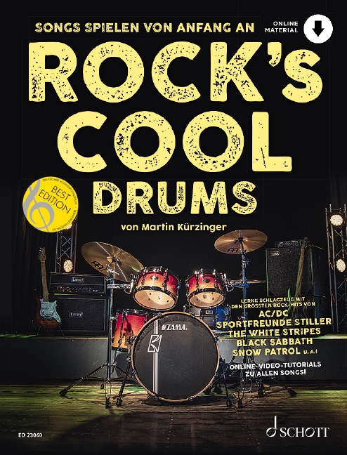 Rock's cool Drums Band 1 (+Online Audio)