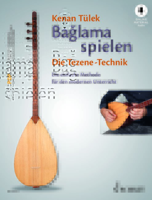 Baglama spielen Band 2 - Die Tezene-Technik (+Online Audio)