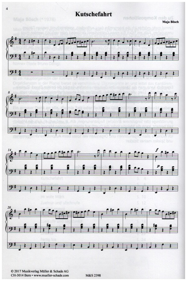 12 Orgeltänze Band 3