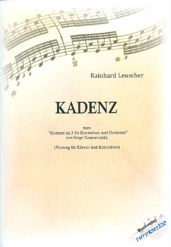 Kadenz zum Konzert Nr.3 für Kontrabass von Serge Koussevitzky