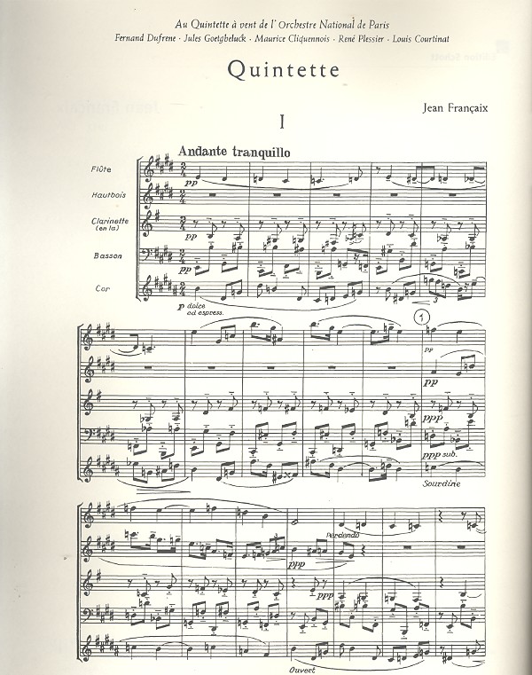 Quintett No. 1