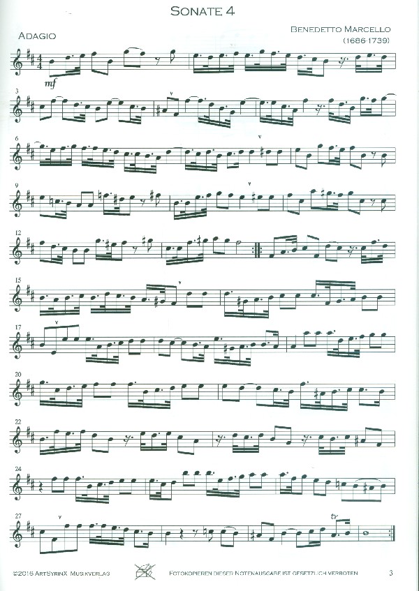 12 Sonaten op.2 Band 2 (Nr.4-6)