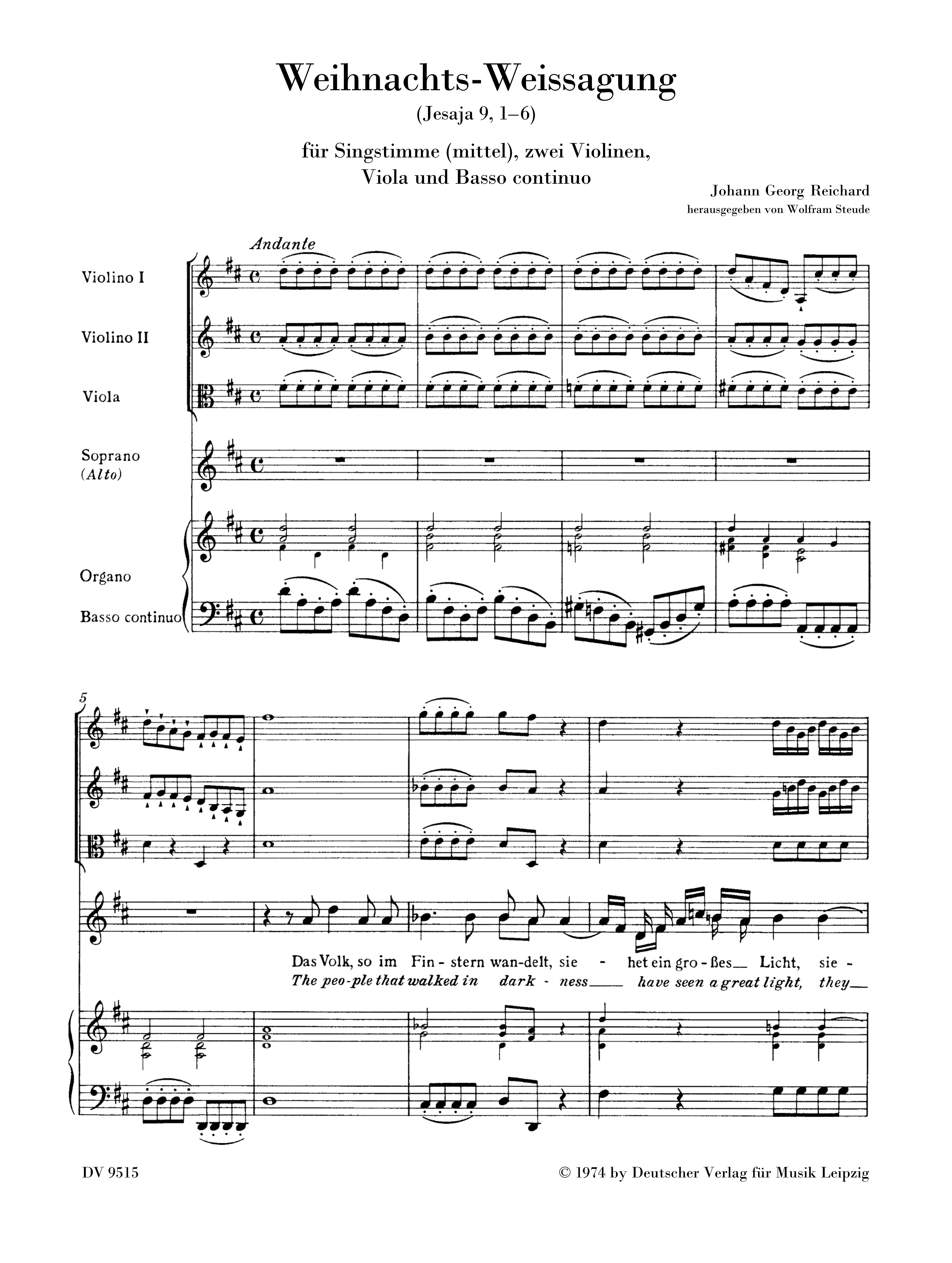 Weihnachts-Weissagung