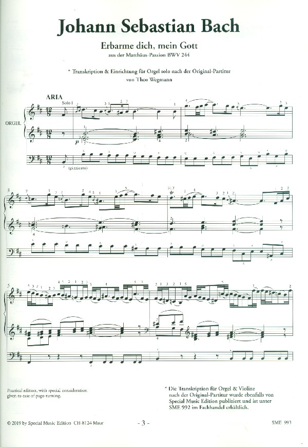 Erbarme dich, mein Gott BWV244