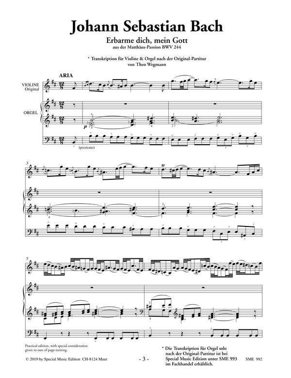 Erbarme dich, mein Gott BWV244