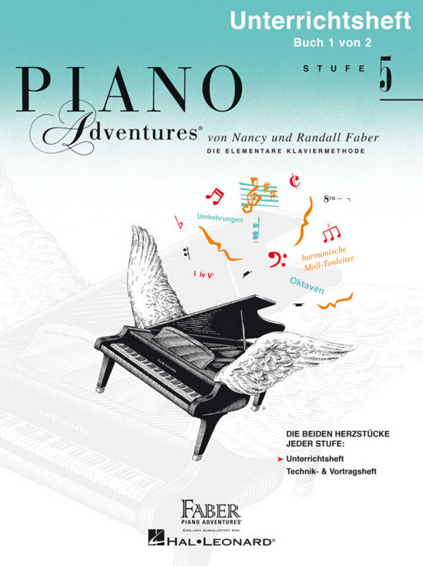 Piano Adventures Stufe 5 - Unterrichtsheft Band 1