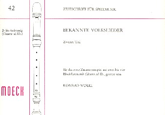 Bekannte Volkslieder Band 2