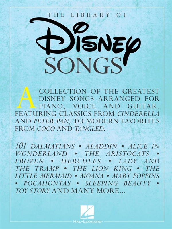 The Library of Disney Songs: