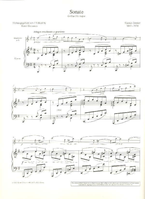 Sonate G-Dur
