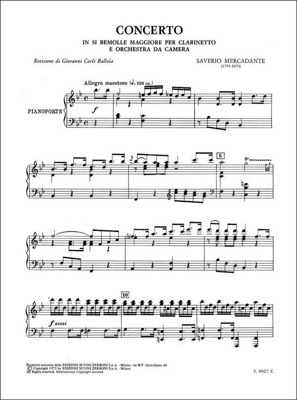 Concerto si bemol maggiore