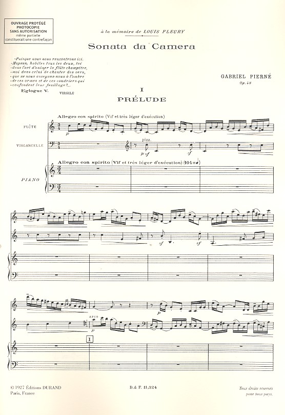 Sonata da camera op.48