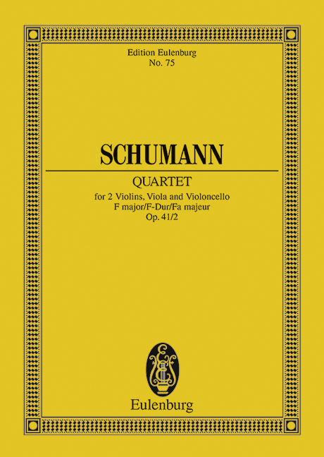 Streichquartett F-Dur op.41,2