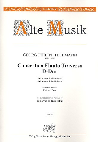 Concerto D-Dur für Flöte und Streicher