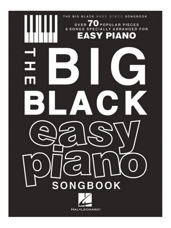 The big black easy Piano Songbook: