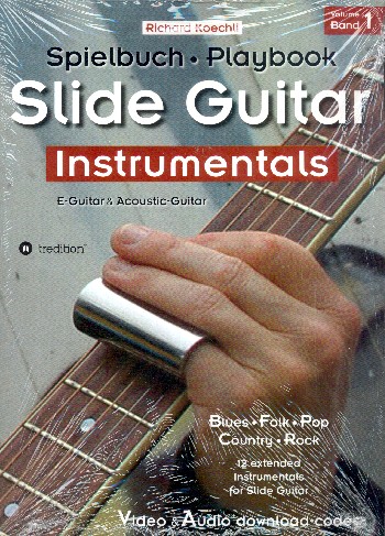 Slide Guitar Instrumentals Band 1 - Das Spielbuch (+Video/Online Audio