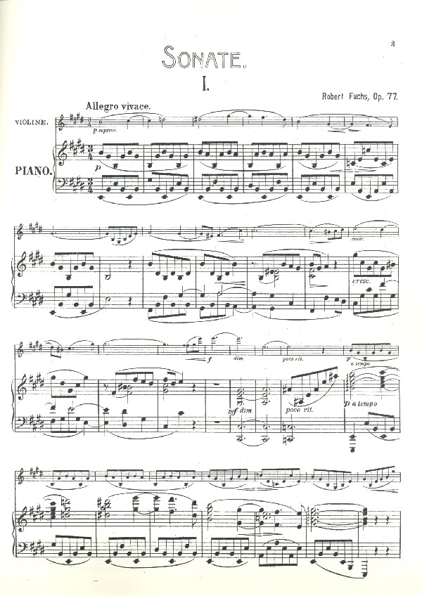 Sonate E-Dur Nr.4 op.77