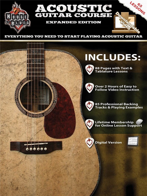 House of Blues - Acoustic Guitar Course (+Download):