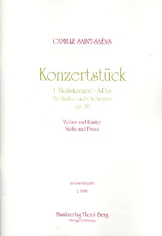 Konzertstück A-Dur op.20 für Violine und Orchester