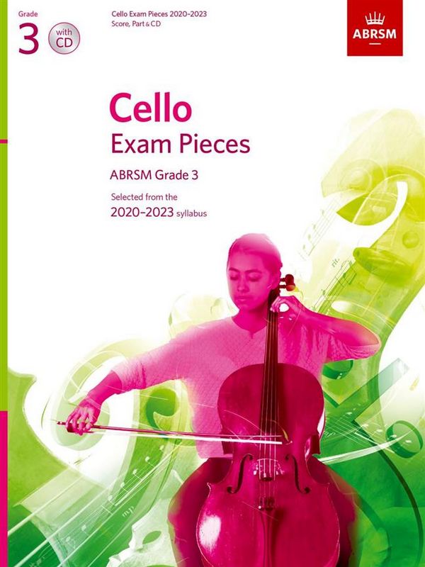 Cello Exam Pieces 2020-2023 Grade 3 (+CD)
