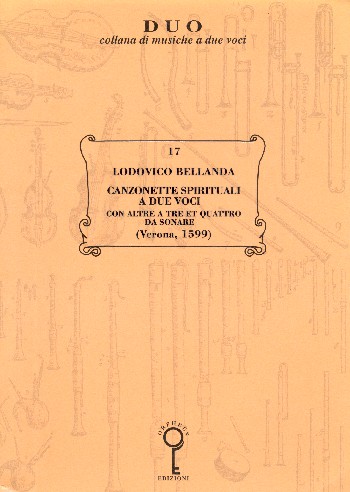 Canzonette spirituali a 2 voci