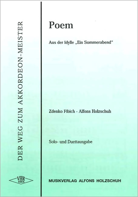 Poem aus der Idylle Ein Sommerabend