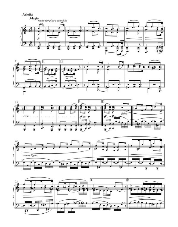 Sonate c-Moll op.111